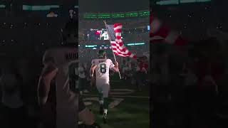 Jets fans will always have this electric Aaron Rodgers entrance 🥲 #shorts