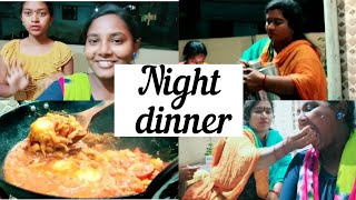 || NIGHT DINNER || CHERRY SATHAKSHI || SATHAKSHI_4811 || CHERRY SIRISHA ||