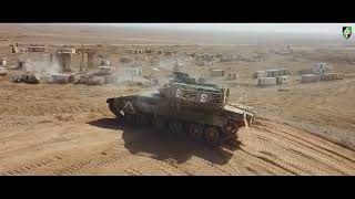 IDF exercises. Merkava tank in action