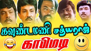 என்ன கூட்டிட்டு வந்து காது ஜவ்வ பிச்சு எடுத்துட்டீங்களே  | goundamani sathyaraj comedy