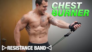 Resistance Band Chest Workout At Home to Get Ripped!