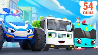 Who Threw the Trash Around? | Police Car, Garbage Truck | Monster Truck | Kids Songs | BabyBus