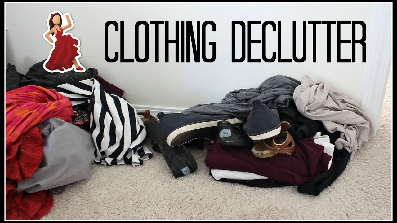 Clothing Declutter Youtube