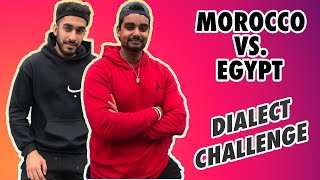 Arabic Dialect Challenge! - Darija vs Egyptian (HE SAID WHAT?!)