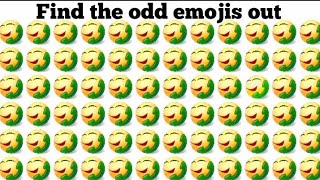 Find the odd emojis out, find the odd one out