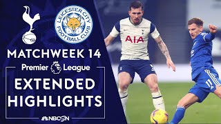 Tottenham v. Leicester City | PREMIER LEAGUE HIGHLIGHTS | 12/20/2020 | NBC Sports