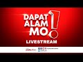 Dapat Alam Mo! Livestream: April 15, 2024 - Replay