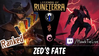 Zed's Fate: Without a sound l Legends of Runeterra LoR