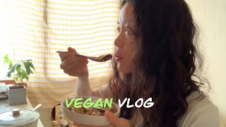 비건 회사원의 아침 모음 브이로그 (Korean Vegan Vlog)