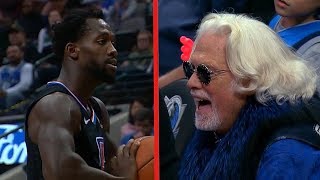 Patrick Beverley Gets Ejected For Throwing Ball at Mavs Fan - Clippers vs Maveri