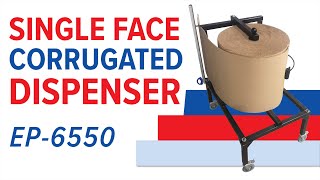 Single Face Corrugated Dispenser