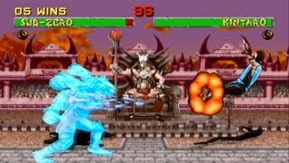 Mortal Kombat 2 arcade Sub Zero Gameplay Playthrough Longplay