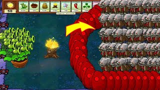 Plants vs Zombies Hack | 999 Threepeater vs 999 Gargantuar vs Giga Dr.Zomboss