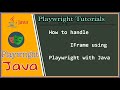#tutorials 16 || Playwright || How to handle iFrame
