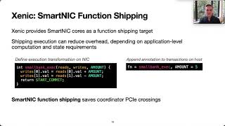 SOSP 2021: Xenic: SmartNIC-Accelerated Distributed Transactions