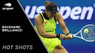 Naomi Osaka's Big Backhand Winner! | 2021 US Open