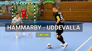 Hammarby vs Uddevalla Futsal 2-5 #semifinal #futsal #goals #highlights #topleague #sweden