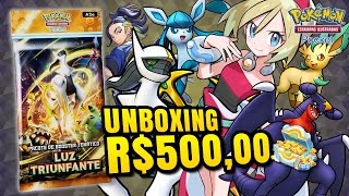 R$500,00 no Pokémon TCG Pocket abrindo a nova coleção Luz Triunfante, COMPLICADO VIU!