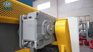 Wanrooe single shaft shredder machine