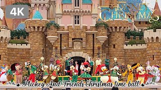 [4K][60fps] Mickey and Friends Christmastime Ball at Hong Kong Disneyland | 米奇與好友聖誕舞會 | 香港迪士尼樂園