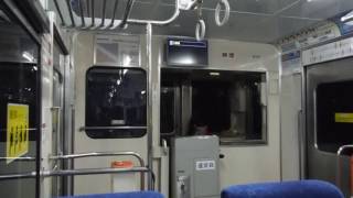 えちぜん鉄道三国港行きの車内