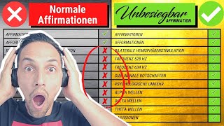 UNFAIRER Vorteil - UNBESIEGBAR AFFIRMATION für mehr Selbstbewusstsein \u0026 Liebe