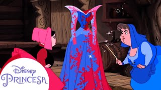 ¿El vestido de Aurora es rosa o azul? | Disney Princesa
