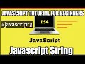 Javascript String - Javascript tutorial for beginners Javascript#3 #codingindia. #javascript.