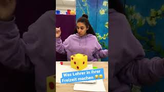 STELLT IHR EUCH SO AUCH LEHRER VOR?! 🤣