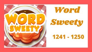 Word Sweety Level 1241 - 1250 Answers