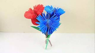 DIY Projects #56 / Easy Paper Flowers | Flower Making | DIY| Origami Flower