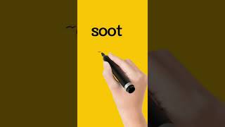 soot meaning in Hindi || #dailyuseenglishwords  #shorts