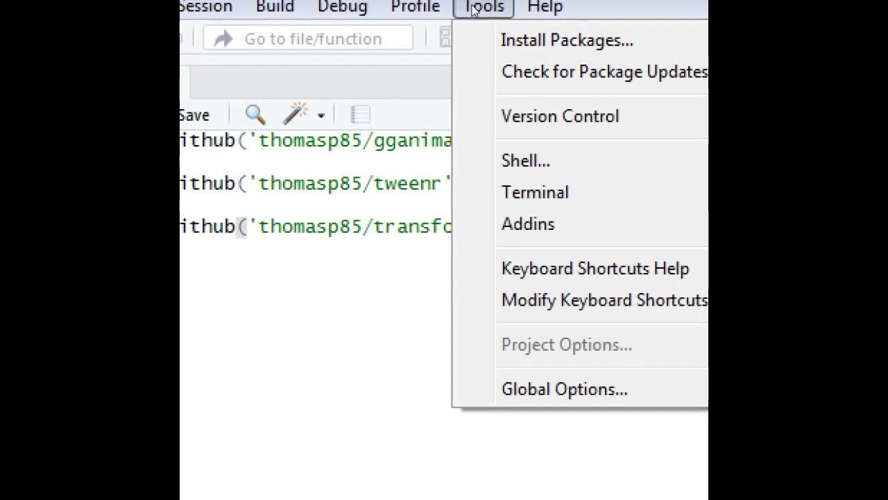 How To Install Gganimate In R Youtube