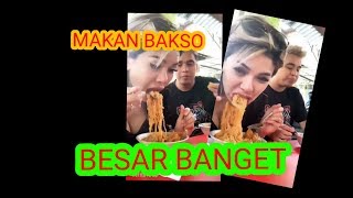 MUKBANG MAKAN BAKSO SEBESAR T****  NYAI VS BANG BILLY