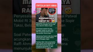 PENYESALAN RAFFI AHMAD #viralvideo #viralshorts #shorts #fyp