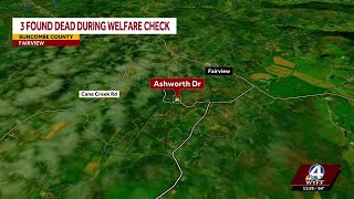 3 people found dead in Buncombe County home