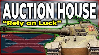 Gaijin’s Desperate Attempt to Justify the Auction House