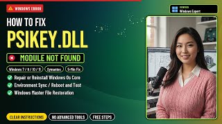 Psikey.dll Not Found? Fix License Activation!