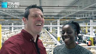 Time 107.5 FM Amazon Warehouse Tour 2019
