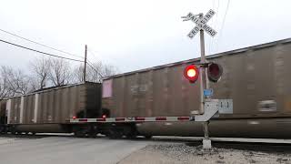 K5HLA on BNSF 5978 North in Hillsdale, IL 12/9/24