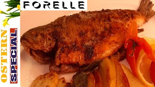 Easter special 2021 | Trout fried in herb butter | Trout with a difference