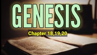 GENESIS Chapter 18,19,20 |KJV BIBLE