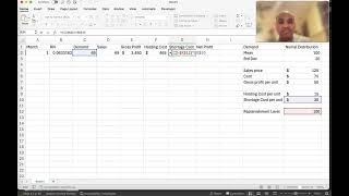 Inventory Simulation using  Excel