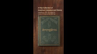 A Fine Collection of American Literature and History | Freeman's