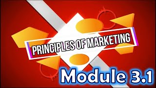 Principles of Marketing (MKT121) - Module 3.1