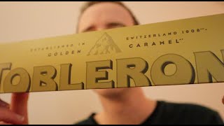 Golden Caramel Toblerone Review - Taste Test