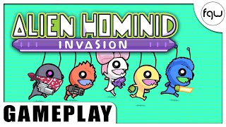 ALIEN HOMINID INVASION Gameplay (PC 4K 60FPS)