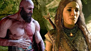 Kratos Tells Freya About His Dead Family In Greece Scene - God of War 5 Ragnarok PS5 (4K 60FPS)