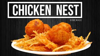 കിടിലൻ സ്നാക്ക്സ് - ചിക്കൻ നെസ്റ്റ് |Chicken Nest|#shorts