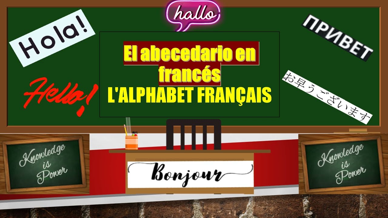 El Alfabeto En Frances ||| L'alphabet Français - YouTube